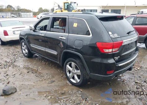 2012 Jeep Grand Cherokee Overland from USA, damaged, VIN 1C4RJFCT7CC239223